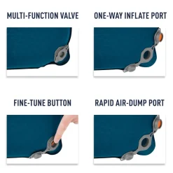 Sleeping Bags & Pads-Sea To Summit Comfort Deluxe Self-Inflating Sleeping Mat Byron Blue
