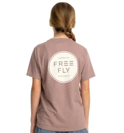 Tops-Free Fly Apparel Comfort On Pocket Tee for Youth Heather Fig