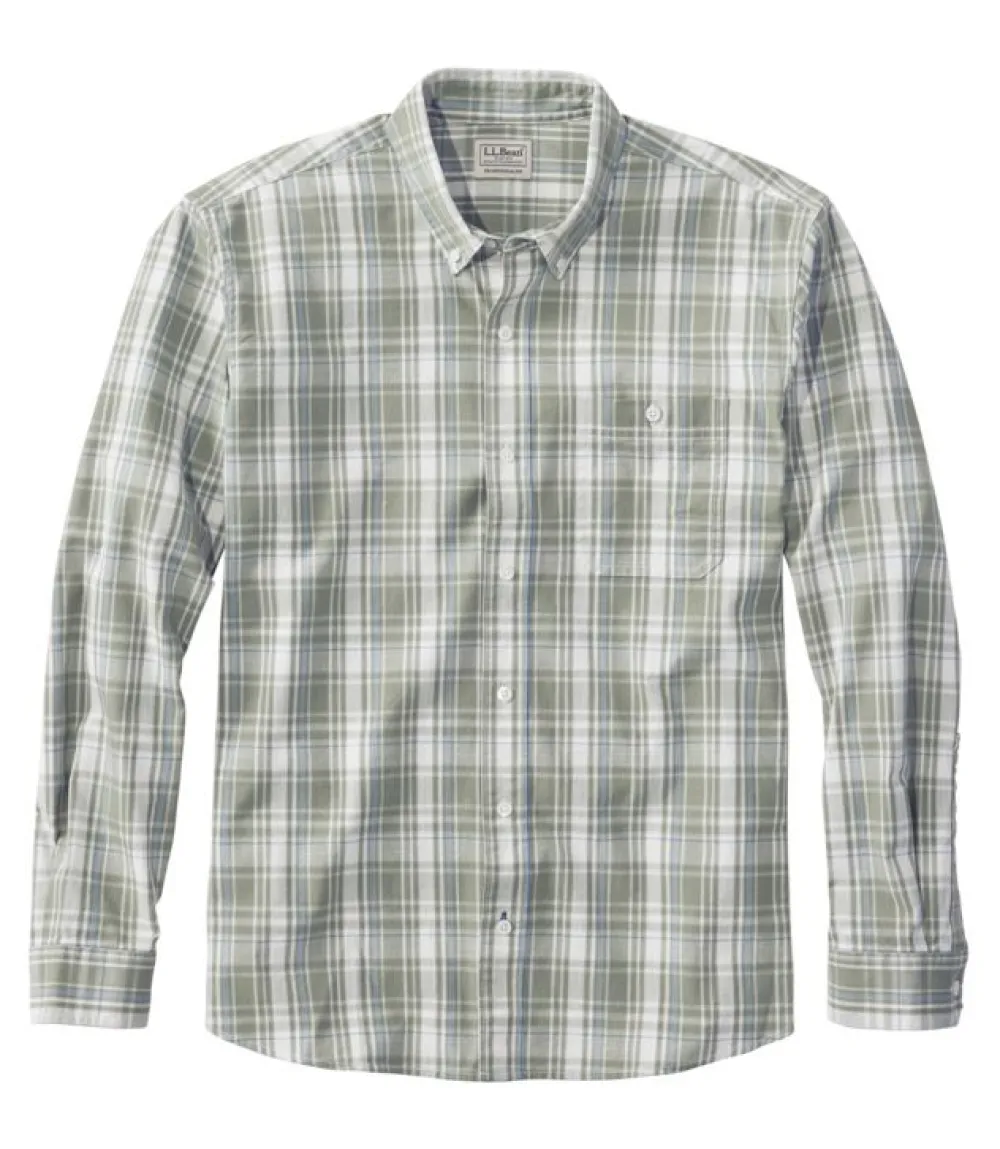 Shirts-L.L.Bean Comfort Stretch Chambray Shirt for Men (SALE)