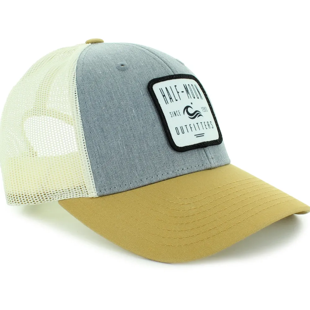 Head & Neckwear|Head & Neckwear-Half-Moon Outfitters Cosmic Square Badge Trucker Hat