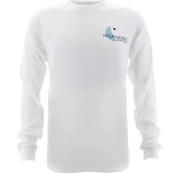 T-Shirts|T-Shirts-Half-Moon Outfitters Crescent Logo Long Sleeve T-Shirt (FINAL SALE)