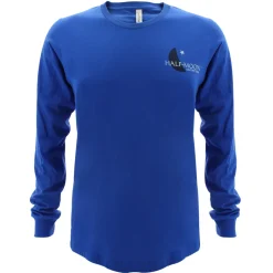 T-Shirts|T-Shirts-Half-Moon Outfitters Crescent Logo Long Sleeve T-Shirt (FINAL SALE)