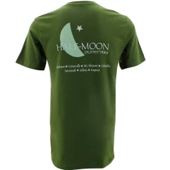 T-Shirts|T-Shirts-Half-Moon Outfitters Crescent Logo Short Sleeve T-Shirt (FINAL SALE)