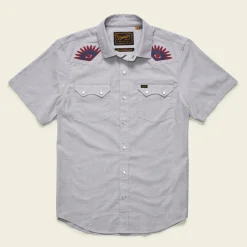 Shirts-Howler Brothers Crosscut Deluxe Short Sleeve Shirt for Men