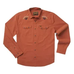 Shirts-Howler Brothers Crosscut Deluxe Snapshirt for Men (SALE)