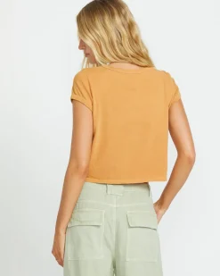 T-Shirts|Shirts-Billabong Daily Tee Knit for Women