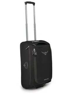 Luggage & Travel-Osprey Daylite Carry-On Wheeled Duffel 40 Black