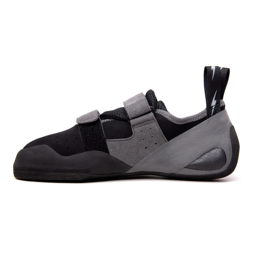 Climbing|Shoes-Evolv Defy Climbing Shoes for Men Grey/Black