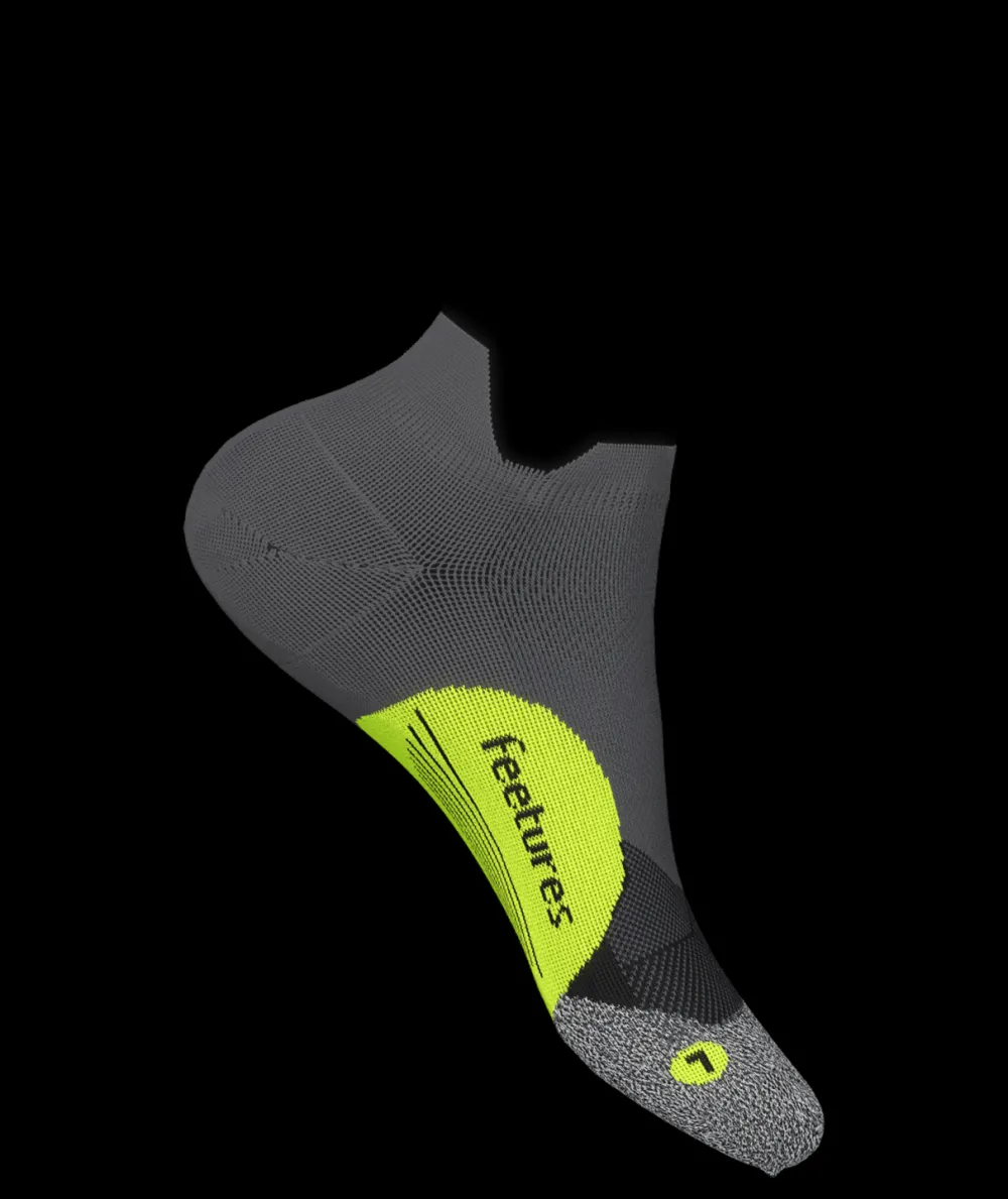 Socks-Feetures Elite Light Cushion No Show Tab Socks for Men