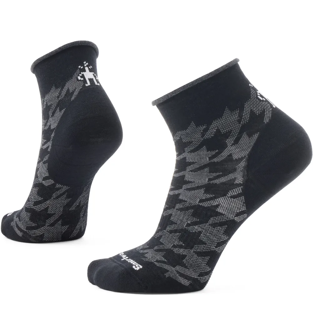 Socks|Socks-Smartwool Everyday Lifestyle Hounds Tooth Zero Cushion Ankle Socks