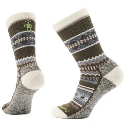 Socks|Socks-Smartwool Everyday Snowed In Sweater Light Cushion Crew Socks Military Olive