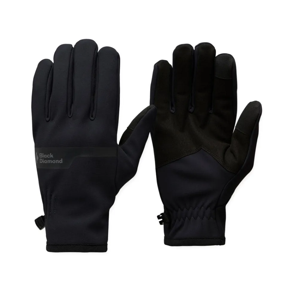 Gloves|Gloves-Black Diamond Equipment Everyday Softshell Gloves Black