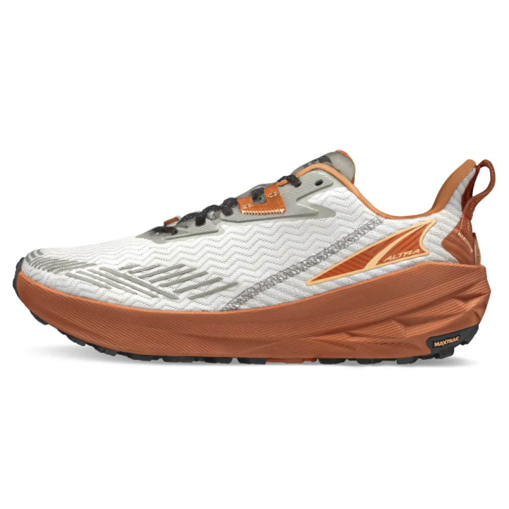 Shoes-Altra Experience Wild Trail Running Shoes for Men Gray/Orange