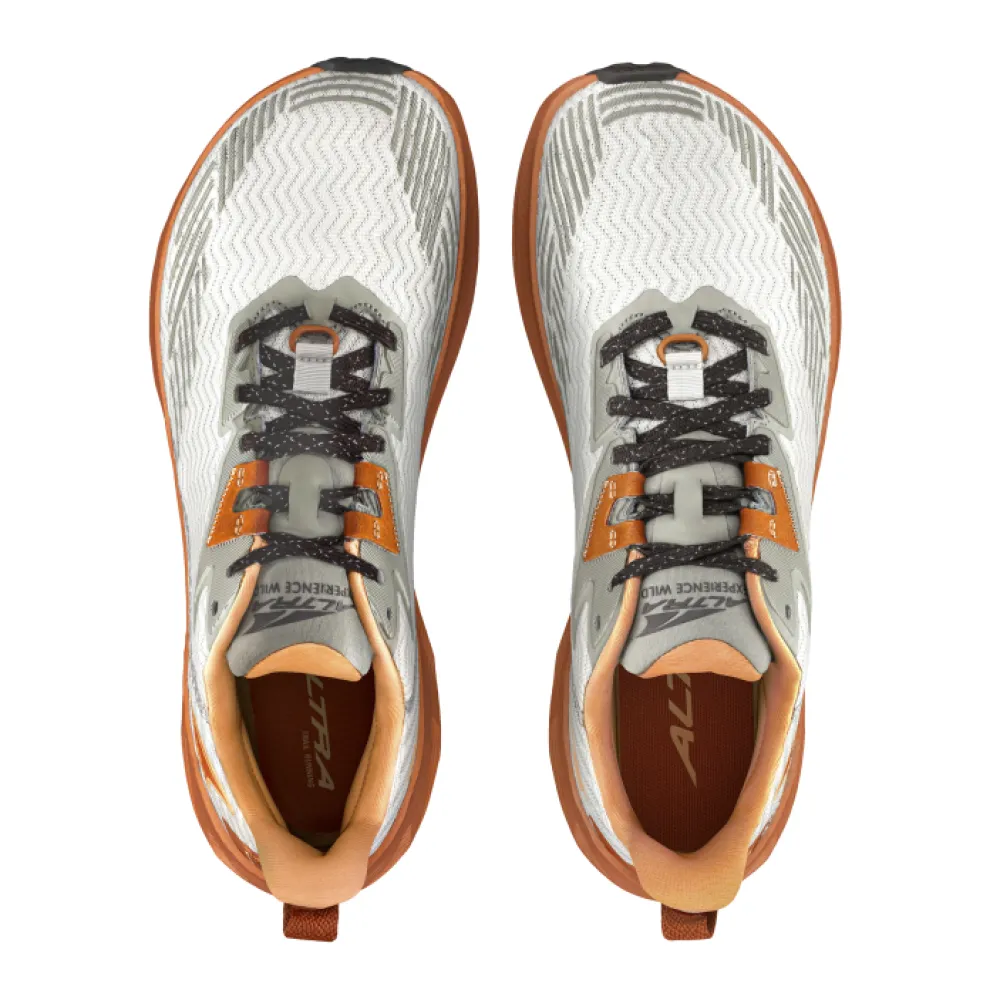 Shoes-Altra Experience Wild Trail Running Shoes for Men Gray/Orange