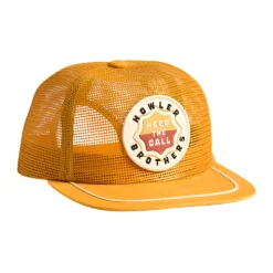 Head & Neckwear-Howler Brothers Farm Team Snapback Gold