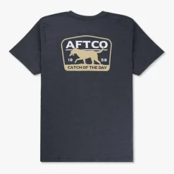 T-Shirts-AFTCO Fetch Short-Sleeved T-Shirt