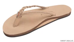 Sandals-Rainbow Flirty Braidy Sandals for Women