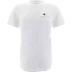 T-Shirts|T-Shirts-Half-Moon Outfitters Flower Logo Short Sleeve T-Shirt (FINAL SALE) White