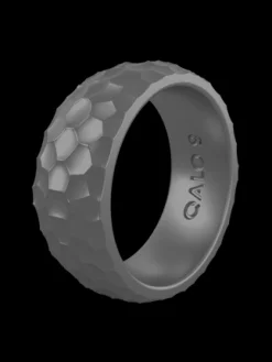 Rings-Qalo Forged Silicone Ring for Men