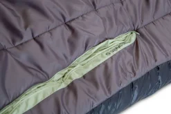 Sleeping Bags & Pads-Nemo Forte 35 Endless Promise Synthetic Sleeping Bag for Women (SALE) Plum Gray/Celadon Green