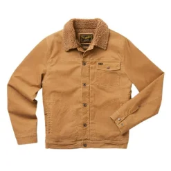 Casual|Fleece-Howler Brothers Fuzzy Depot Jacket (SALE) Duck Brown Corduroy