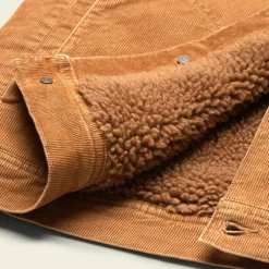 Casual|Fleece-Howler Brothers Fuzzy Depot Jacket (SALE) Duck Brown Corduroy
