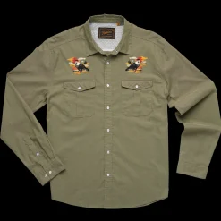 Shirts-Howler Brothers Gaucho Snapshirt for Men (SALE)