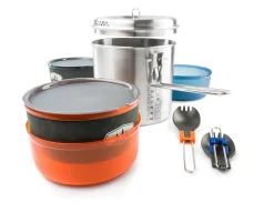 Cookware-GSI Outdoors Glacier Stainless Dualist II None