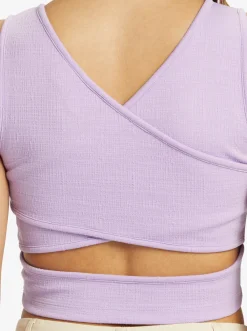 Tank Tops-Roxy Good Keepsake Crop Top for Women (SALE)