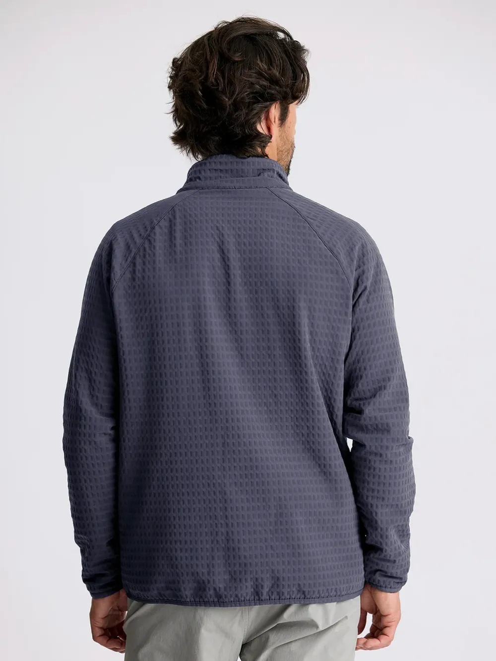 Fleece-Free Fly Apparel Gridback Fleece Jacket for Men