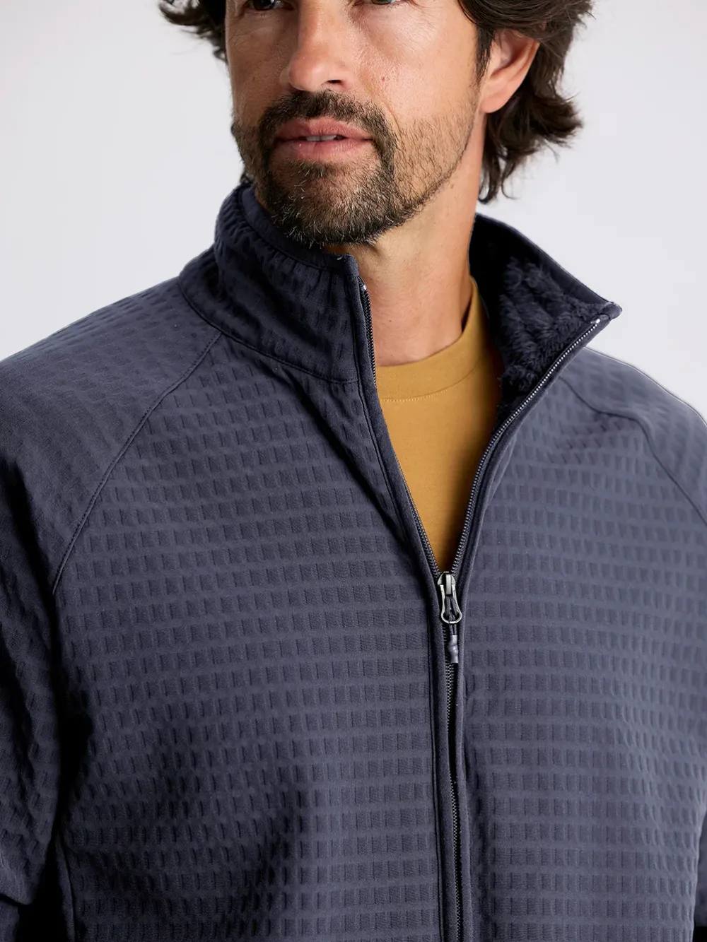 Fleece-Free Fly Apparel Gridback Fleece Jacket for Men