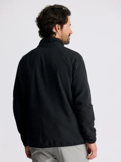 Fleece-Free Fly Apparel Gridback Fleece Jacket for Men