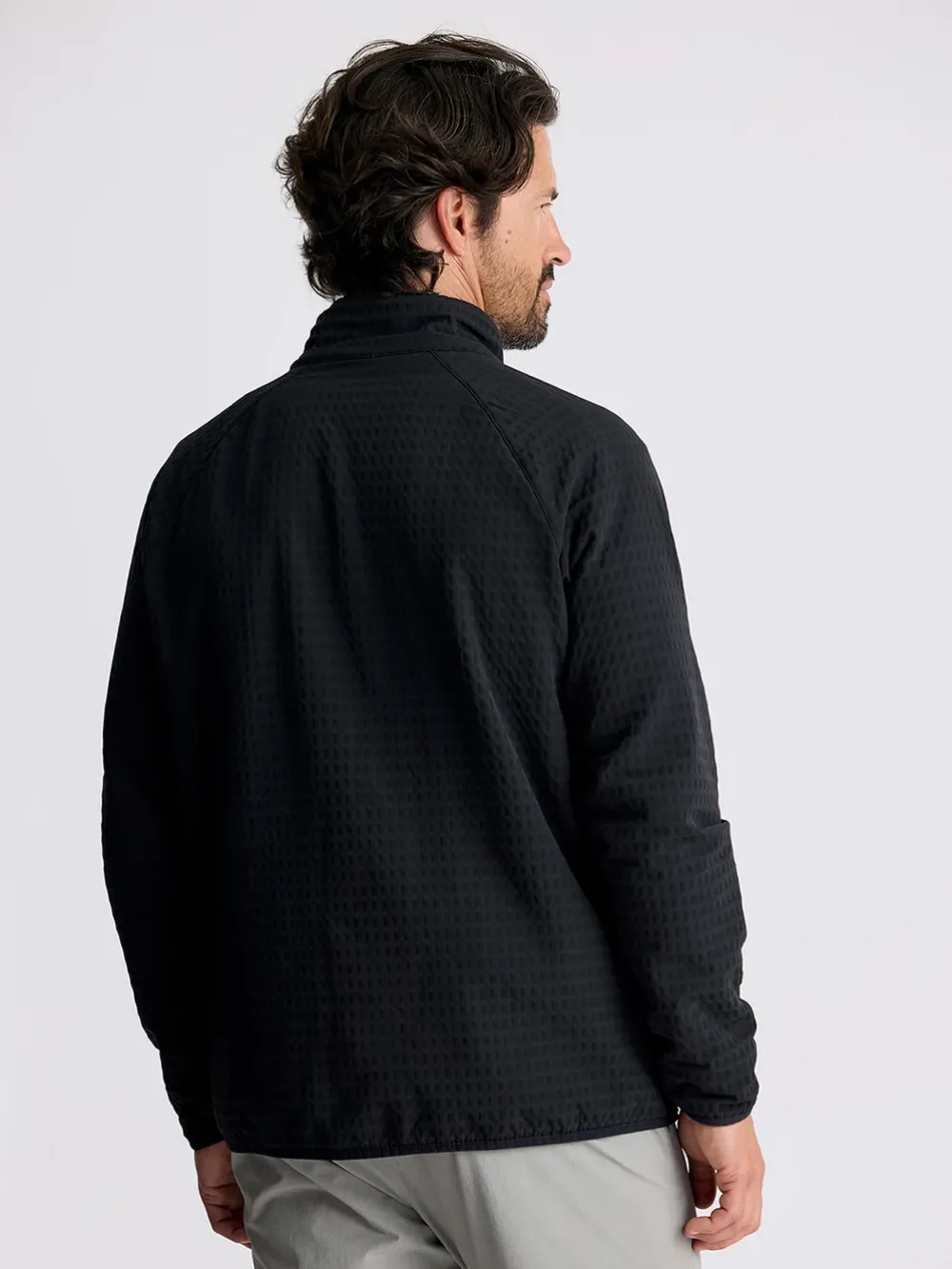 Fleece-Free Fly Apparel Gridback Fleece Jacket for Men