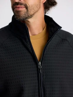 Fleece-Free Fly Apparel Gridback Fleece Jacket for Men