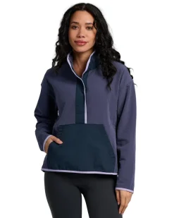 Casual|Fleece-Free Fly Apparel Gridback Fleece Snap Pullover