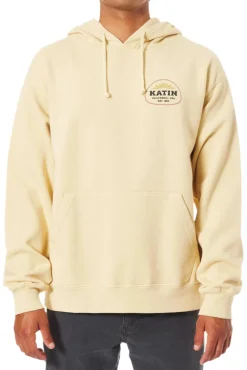 Sweaters & Hoodies-Katin Guide Hoodie for Men Soybean Sand Wash