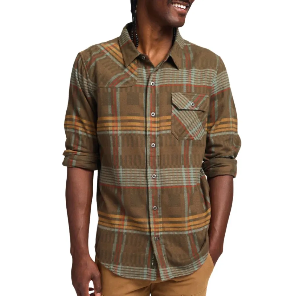 Shirts-Howler Brothers Harker's Flannel Shirt for Men (SALE)