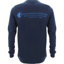 T-Shirts|T-Shirts-Half-Moon Outfitters HMO Logo Long Sleeve T-Shirt (FINAL SALE)