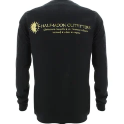 T-Shirts|T-Shirts-Half-Moon Outfitters HMO Logo Long Sleeve T-Shirt (FINAL SALE)