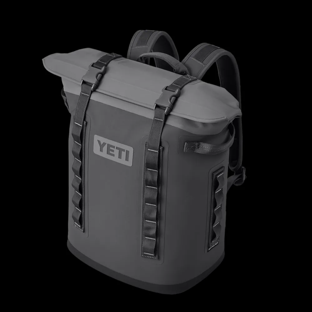 Coolers-Yeti Hopper M20 Backpack Soft Cooler Black