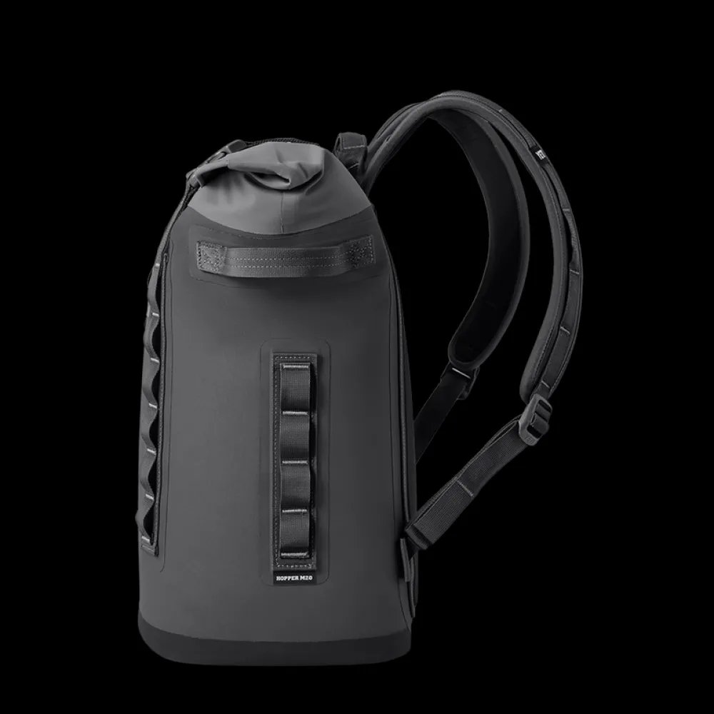 Coolers-Yeti Hopper M20 Backpack Soft Cooler Black