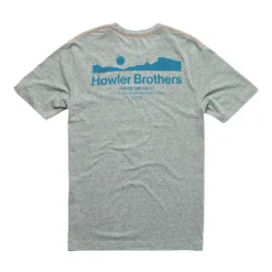 T-Shirts-Howler Brothers Howler Blended T-Shirt for Men (SALE)