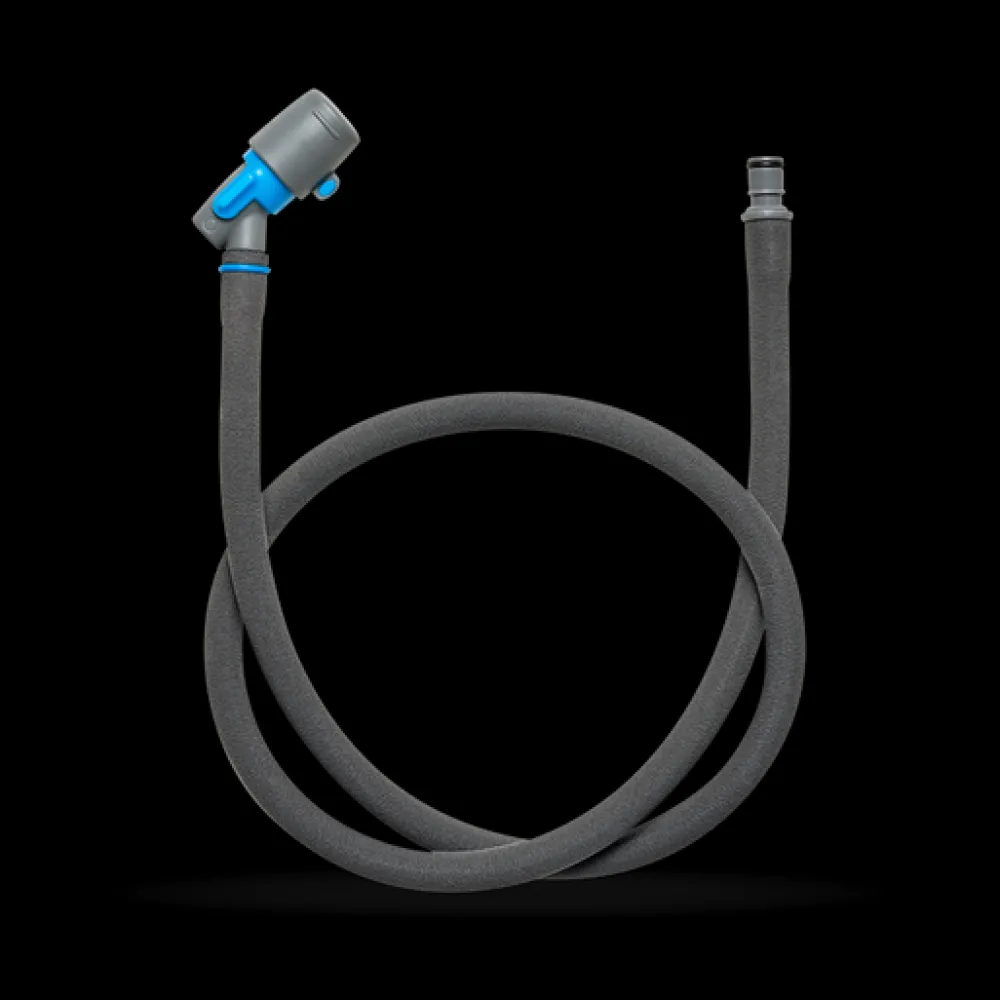 Reservoirs-HydraPak HydraFusion Insulated Hydration Tube Charcoal