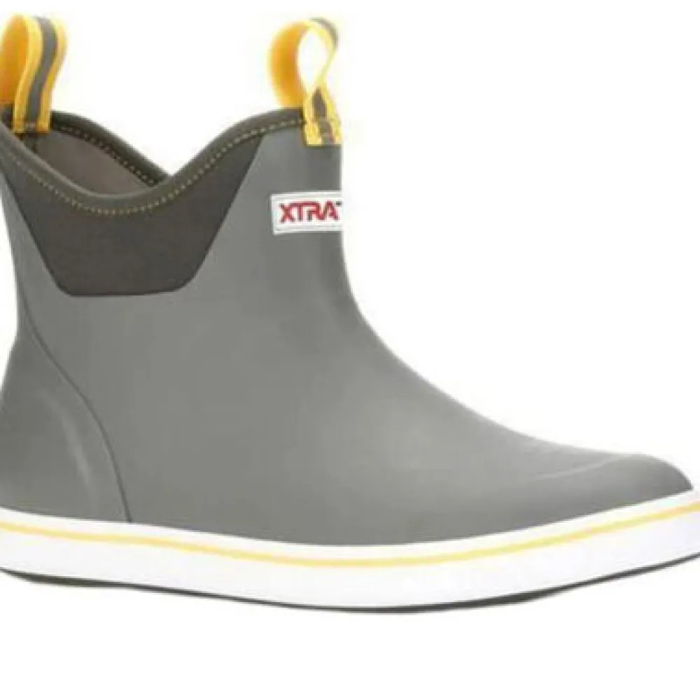 Boots-XTRATUF 6-Inch Ankle Deck Boots for Men