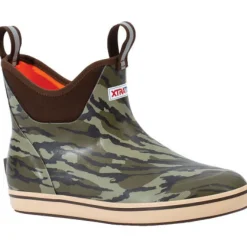Boots-XTRATUF 6-Inch Ankle Deck Camo Boots for Men