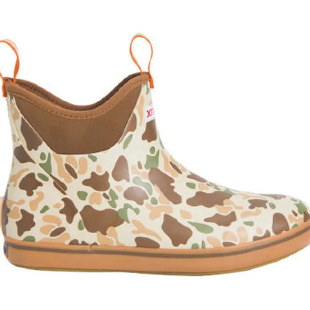 Boots-XTRATUF 6-Inch Ankle Deck Camo Boots for Men