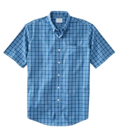 Shirts-L.L.Bean Kennebunk Short-Sleeve Sport Shirt for Men