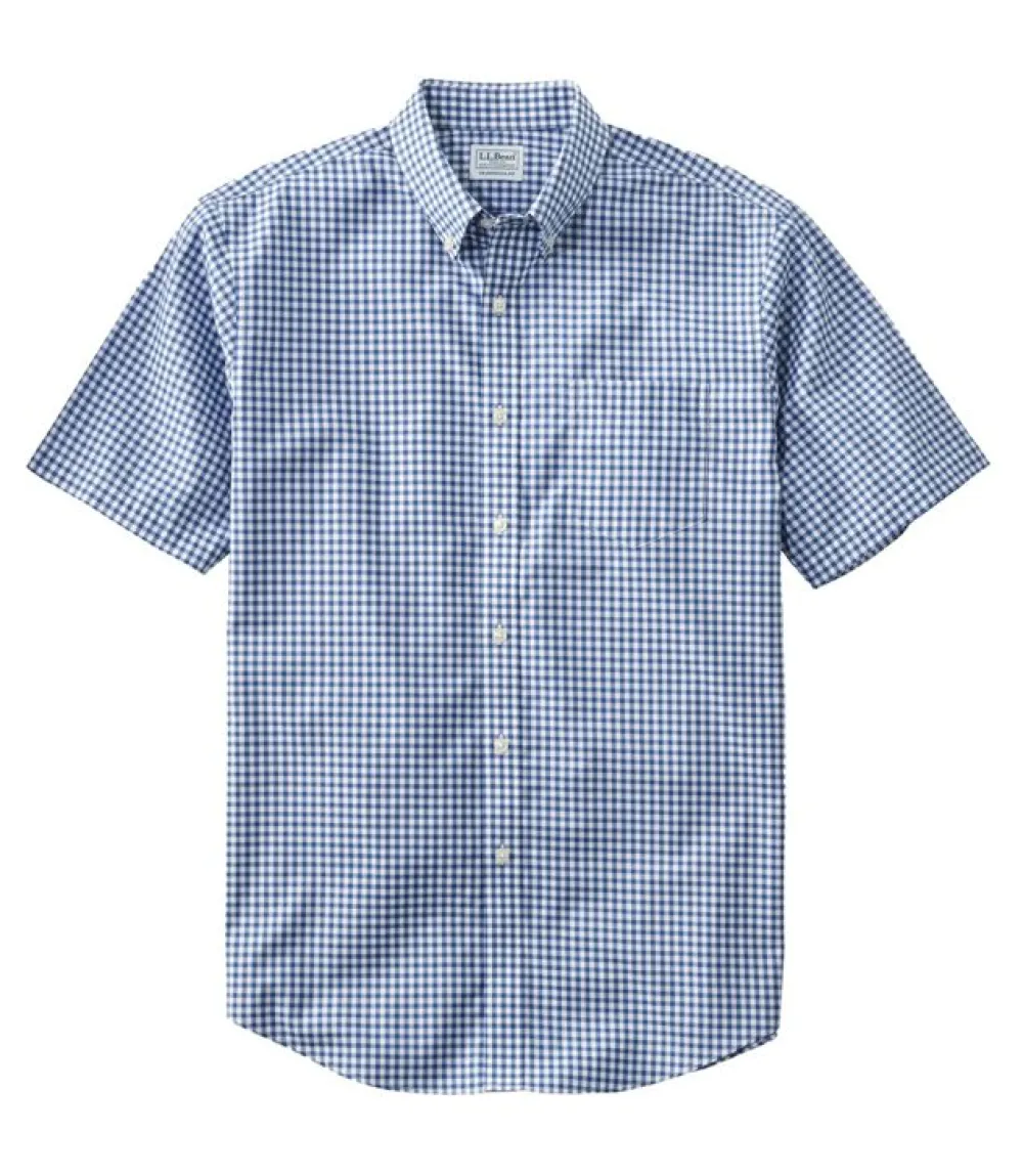 Shirts-L.L.Bean Kennebunk Short-Sleeve Sport Shirt for Men