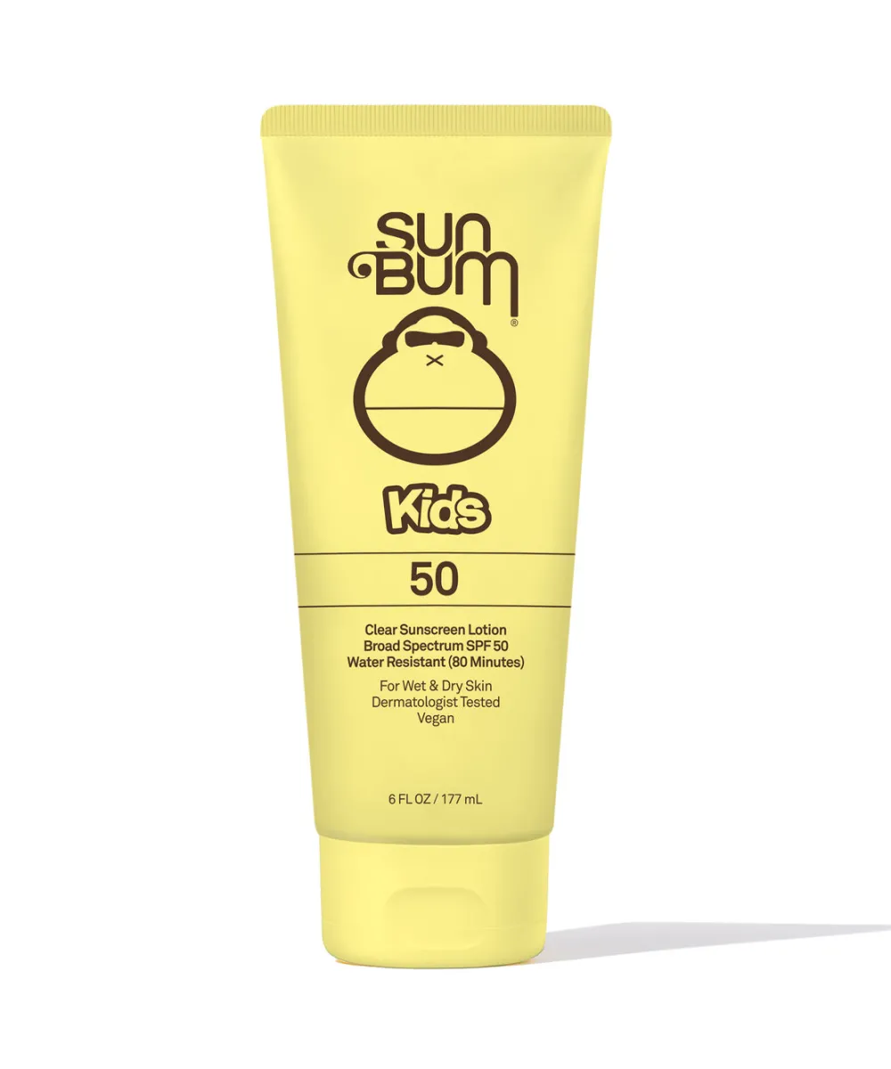 Health & Safety-Sun Bum Kids SPF 50 Clear Sunscreen Lotion