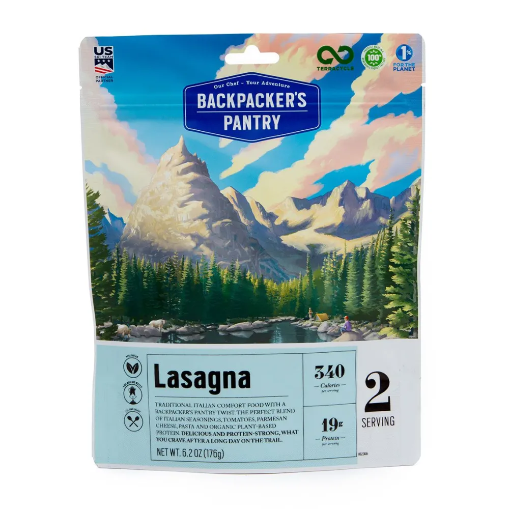 Food-Backpacker's Pantry Lasagna